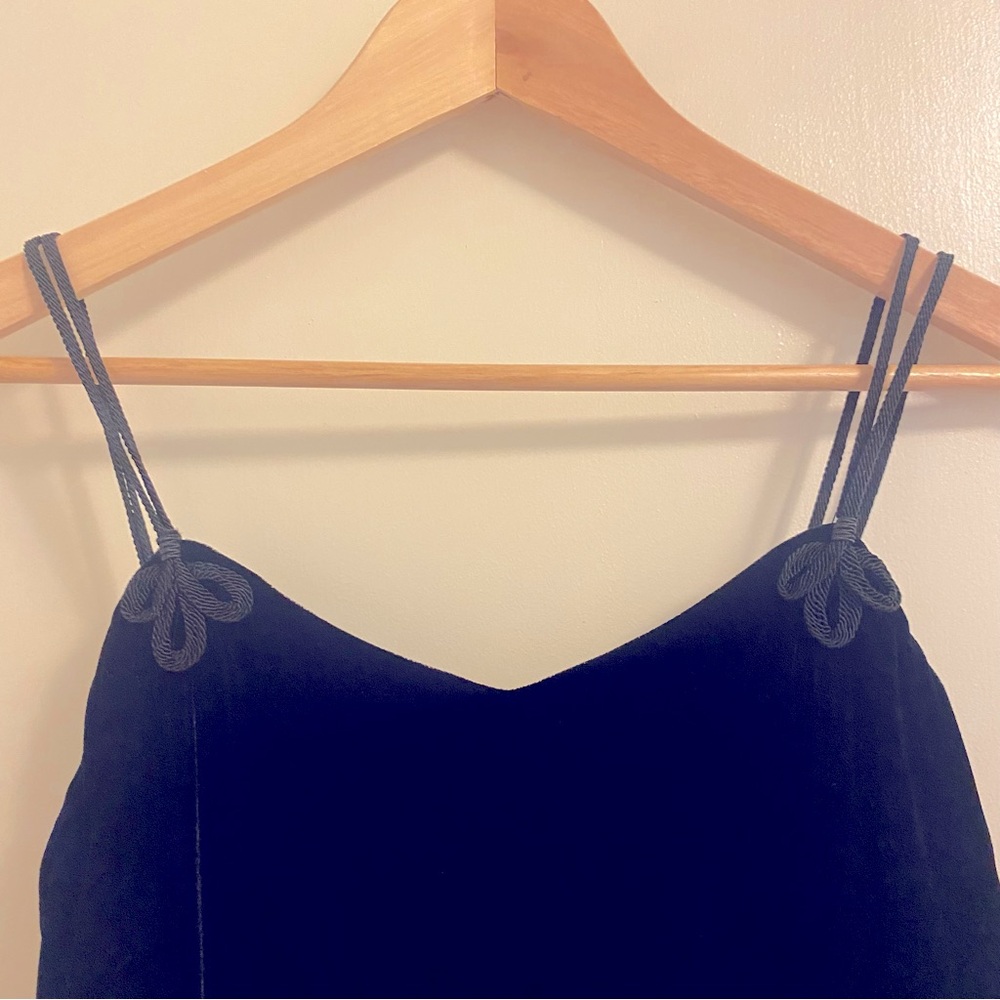 Ralph Lauren Vintage Velvet Slip dress